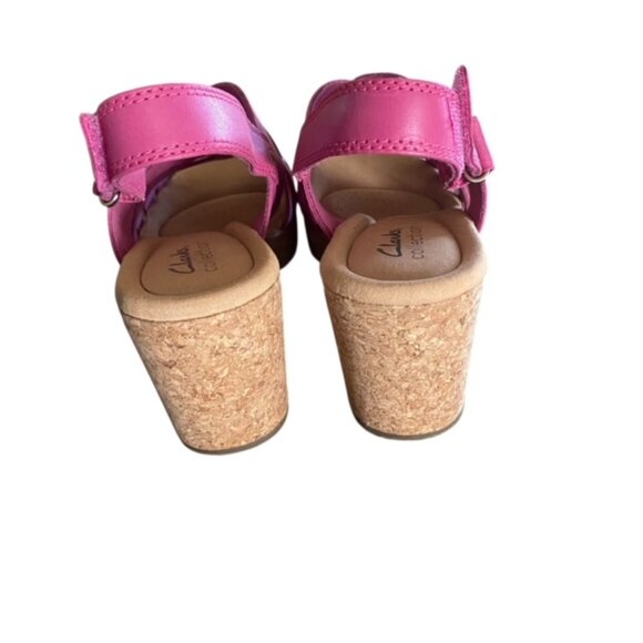 Clarks Giselle Glow Wedge Sandal 9 - Picture 4 of 7